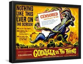 Godzilla vs The Thing, 1964-null-Framed Poster