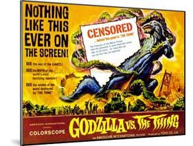 Godzilla vs The Thing, 1964-null-Mounted Poster