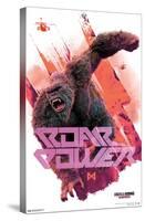 Godzilla x Kong: The New Empire - Roar Power-Trends International-Stretched Canvas