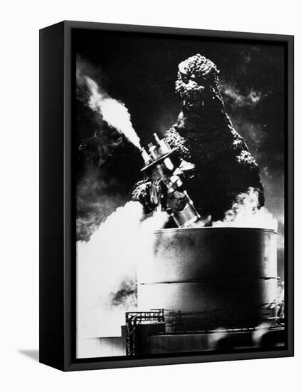 Godzilla-null-Framed Stretched Canvas