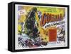 Godzilla-Vintage Apple Collection-Framed Stretched Canvas