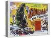 Godzilla-Vintage Apple Collection-Stretched Canvas