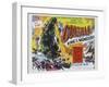 Godzilla-Vintage Apple Collection-Framed Giclee Print