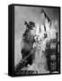 Godzilla-null-Framed Stretched Canvas