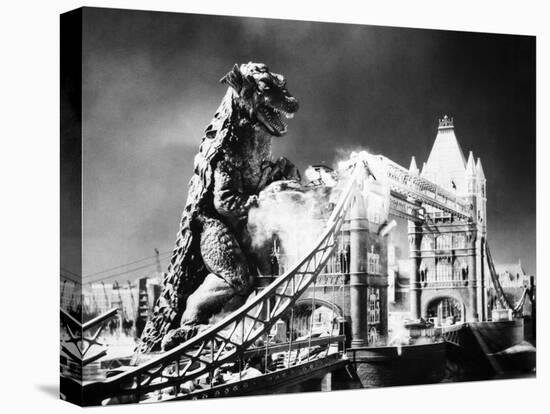 Godzilla-null-Stretched Canvas