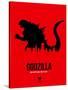 Godzilla-NaxArt-Stretched Canvas