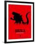 Godzilla-NaxArt-Framed Art Print