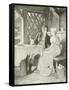 Goethe and Frederike-Hermann Kaulbach-Framed Stretched Canvas