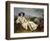 Goethe in the Campagna, 1787-Johann Heinrich Wilhelm Tischbein-Framed Giclee Print