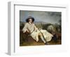 Goethe in the Campagna, 1787-Johann Heinrich Wilhelm Tischbein-Framed Giclee Print