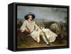 Goethe in the Campagna, 1787-Johann Heinrich Wilhelm Tischbein-Framed Stretched Canvas