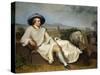 Goethe in the Campagna, 1787-Johann Heinrich Wilhelm Tischbein-Stretched Canvas