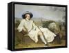 Goethe in the Roman Campagna, 1787-Johann Heinrich Wilhelm Tischbein-Framed Stretched Canvas