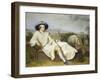 Goethe in the Roman Campagna, 1787-Johann Heinrich Wilhelm Tischbein-Framed Giclee Print