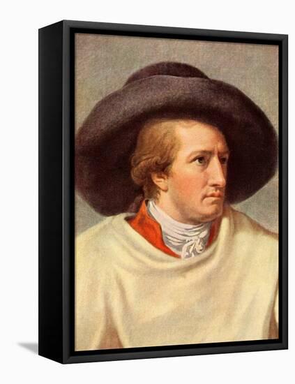 GOETHE Johann Wolfgang-Johann Heinrich Tischbein-Framed Stretched Canvas