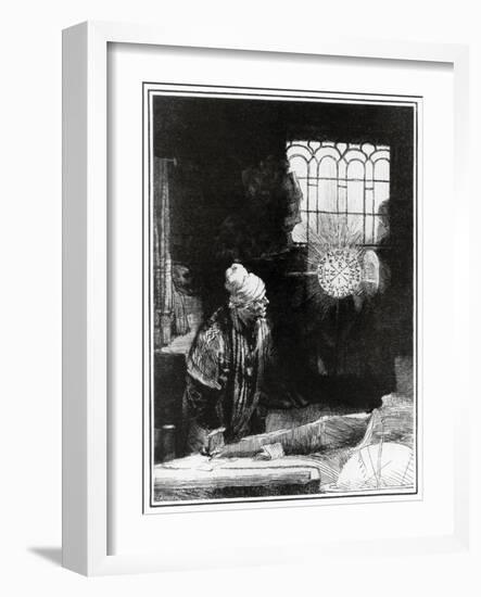 Goethe 's Faust --Rembrandt Harmensz. van Rijn-Framed Giclee Print