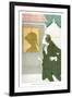 Goethe Watching the Shadow of Lili on the Blind, 1904-Max Beerbohm-Framed Giclee Print