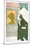 Goethe Watching the Shadow of Lili on the Blind, 1904-Max Beerbohm-Mounted Giclee Print