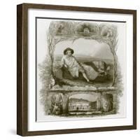 Goethe-English-Framed Giclee Print