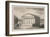 Goethean Society Hall, Marshall College, Mercersberg, Pa, 1830-Prof. Budd-Framed Giclee Print