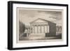 Goethean Society Hall, Marshall College, Mercersberg, Pa, 1830-Prof. Budd-Framed Giclee Print