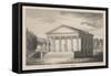 Goethean Society Hall, Marshall College, Mercersberg, Pa, 1830-Prof. Budd-Framed Stretched Canvas