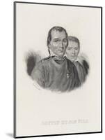 Goffin and His Son by Francois Dequevauviller-Francois Dequevauviller-Mounted Giclee Print