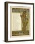 Gog and Magog-Thomas Crane-Framed Giclee Print