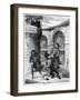 Gog Extricating Xit from the Bear in the Lions' Tower, 1840-George Cruikshank-Framed Giclee Print