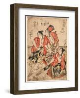 Gogatsu No Bu-Katsushika Hokusai-Framed Giclee Print