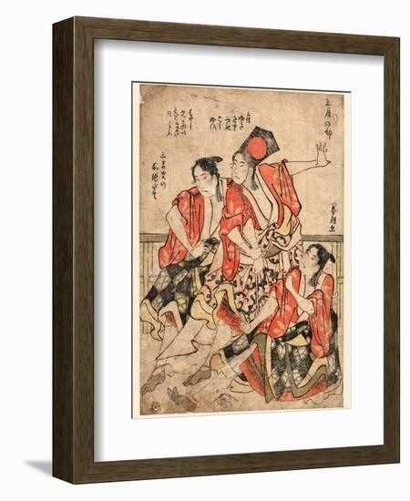 Gogatsu No Bu-Katsushika Hokusai-Framed Giclee Print