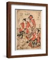 Gogatsu No Bu-Katsushika Hokusai-Framed Giclee Print