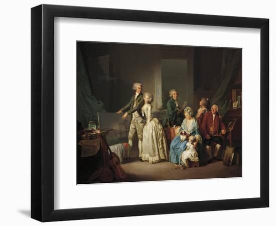 Gohin Family, 1787-Louis-Leopold Boilly-Framed Giclee Print