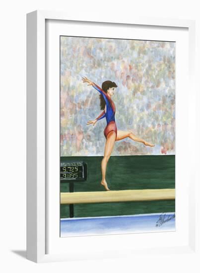 Goin' for Gold-Jay Throckmorton-Framed Art Print