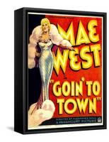 Goin' To Town, Mae West, 1935-null-Framed Stretched Canvas