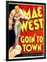 Goin' To Town, Mae West, 1935-null-Framed Art Print