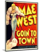 Goin' To Town, Mae West, 1935-null-Mounted Art Print