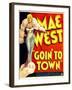 Goin' To Town, Mae West, 1935-null-Framed Art Print