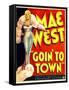 Goin' To Town, Mae West, 1935-null-Framed Stretched Canvas