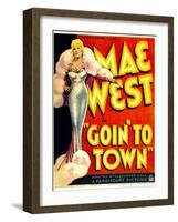 Goin' To Town, Mae West, 1935-null-Framed Art Print