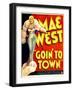 Goin' To Town, Mae West, 1935-null-Framed Art Print