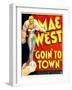 Goin' To Town, Mae West, 1935-null-Framed Art Print