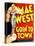 Goin' To Town, Mae West, 1935-null-Stretched Canvas