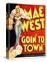 Goin' To Town, Mae West, 1935-null-Stretched Canvas