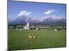 Going and Kaiser Mountains, Tirol (Tyrol), Austria-Hans Peter Merten-Mounted Photographic Print