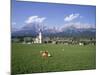 Going and Kaiser Mountains, Tirol (Tyrol), Austria-Hans Peter Merten-Mounted Photographic Print