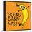 Going Bananas!-Todd Goldman-Framed Art Print