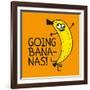 Going Bananas!-Todd Goldman-Framed Giclee Print