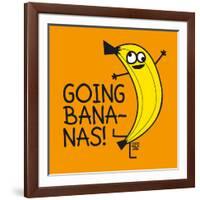 Going Bananas!-Todd Goldman-Framed Giclee Print