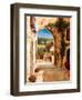 Going Down to the Village-Gilles Archambault-Framed Art Print